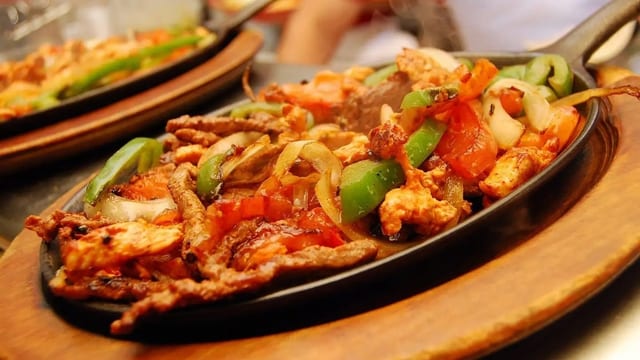Fajitas Aztec.
